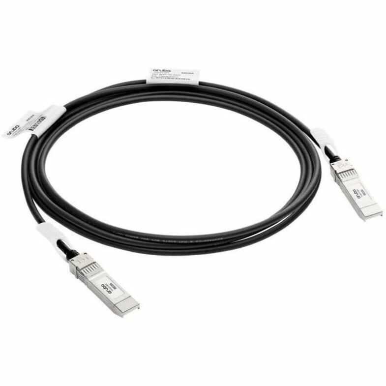 HPE Instant On 10G SFP+ to SFP+ 3m Direct Attach Copper Cable - 9.84 ft SFP+ Network Cable for Network Device - First End: 1 x SFP+ Network - Second End: 1 x SFP+ Network - 10 Gbit/s