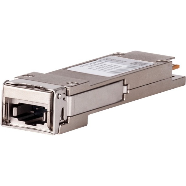 HPE 40G QSFP+ MPO SR4 Transceiver - For Data Networking, Optical Network - 1 x MPO 40GBase-X Network - Optical Fiber40 Gigabit Ethernet - 40GBase-SR4 - 40 Gbit/s - Plug-in Module