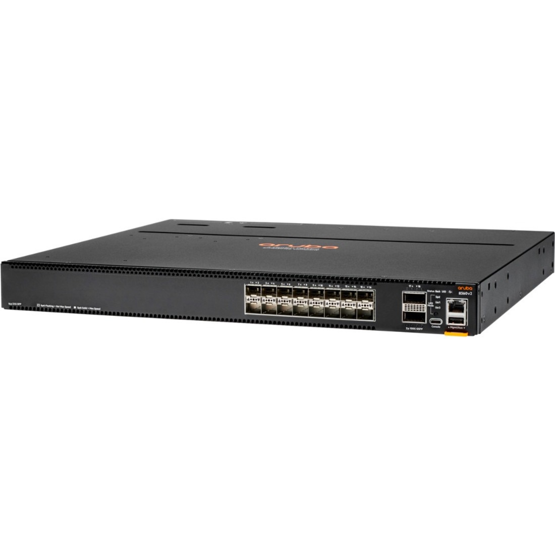 HPE CX 8360-16Y2CV2 Ethernet Switch - 16 Ports - Manageable - 25 Gigabit Ethernet, 100 Gigabit Ethernet - 25GBase-X, 100Base-X - 3 Layer Supported - Modular - 325 W Power Consumption - Optical Fiber - 1U - Rack-mountable, Surface Mount - TAA Compliant