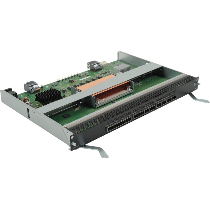 HPE 6400 12-port 40/100GbE QSFP28 v2 Extended Tables Module - For Data Networking, Optical NetworkOptical Fiber40 Gigabit Ethernet, 100 Gigabit Ethernet - 40GBase-X, 100GBase-X - 12 x Expansion Slots - QSFP28