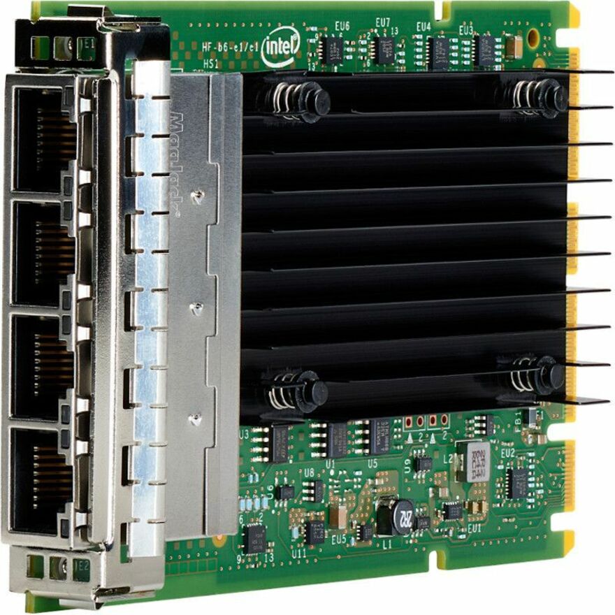 HPE Broadcom BCM5719 Ethernet 1Gb 4-port BASE-T OCP3 Adapter - PCI Express 2.0 - 1 Gbit/s Data Transfer Rate - Broadcom BCM5719 - 4 Port(s) - 4 - Twisted Pair - OCP3 Bracket Height - Plug-in Card