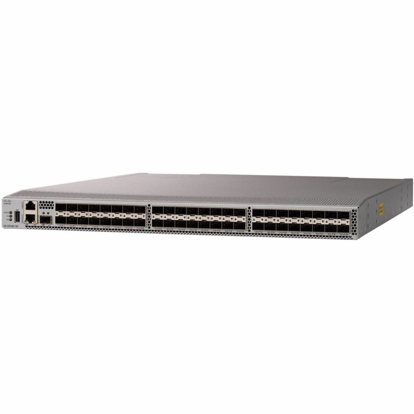 HPE SN6620C 32Gb 48-port 32Gb SFP+ Fibre Channel Switch - 48 Ports - 32 Gbit/s - 48 Fiber Channel Ports - 48 x Total Expansion Slots - SFP+ - 48 x SFP+ Slots - Manageable - Rack-mountable - 1U - Redundant Power Supply