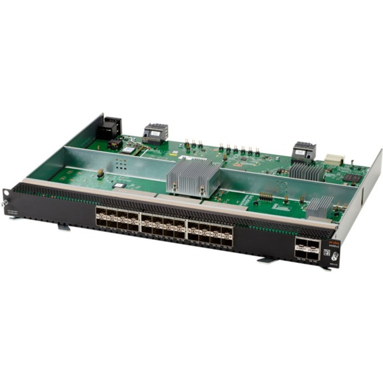 HPE 6400 24-port SFP+ and 4-port SFP56 v2 Module - For Optical Network, Data NetworkingOptical Fiber - 28 x Expansion Slots - SFP+, SFP56