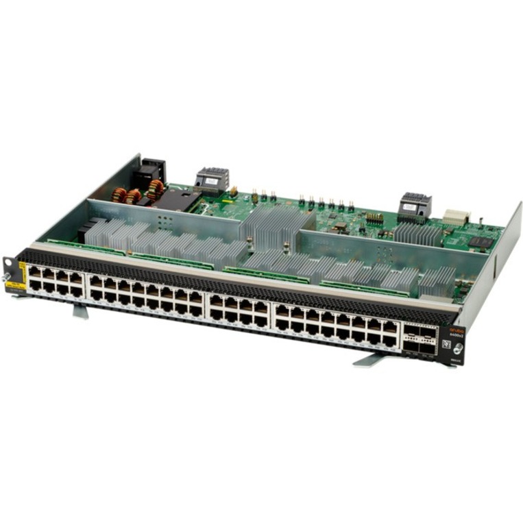 HPE Expansion Module - For Data Networking, Optical Network - 48 x Network - Optical Fiber2.5 Gigabit Ethernet, Gigabit Ethernet, 5 Gigabit Ethernet - 4 x Expansion Slots - SFP56
