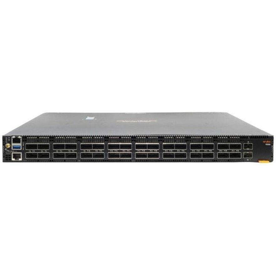 HPE CX 9300-32D Ethernet Switch - Manageable - 10 Gigabit Ethernet - 10GBase-T, 10GBase-X - 2 Layer Supported - Modular - 600 W Power Consumption - Optical Fiber, Twisted Pair - Rack-mountable - Lifetime Limited Warranty - TAA Compliant
