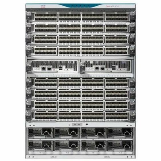 HPE SN8700C 8-slot 16/32/64Gb Fiber Channel Director Switch - Rack-mountable - 14U - Redundant Power Supply