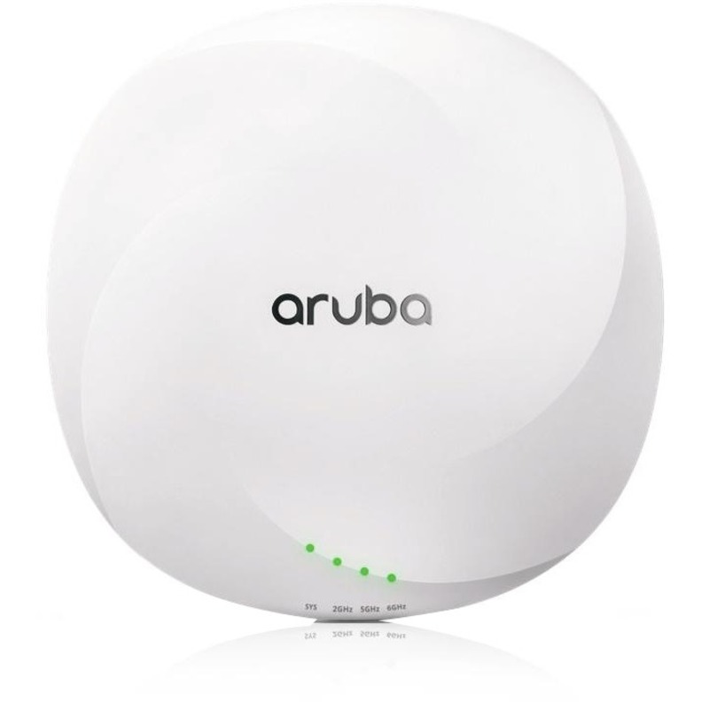 HPE AP-635 Tri Band 802.11ax 3.90 Gbit/s Wireless Access Point - Indoor - 2.40 GHz, 5 GHz, 6 GHz - Internal - MIMO Technology - 2 x Network (RJ-45) - 2.5 Gigabit Ethernet - PoE Ports - Bluetooth 5 - Desktop, Ceiling Mountable