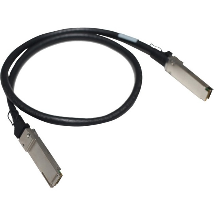 HPE 400GbE QSFP-DD to QSFP-DD 0.5m Direct Attach Copper Cable - 1.64 ft QSFP-DD Network Cable for Network Device, Transceiver, Computer, Switch, Rack, Server, Network Adapter - First End: 1 x QSFP-DD Network - Second End: 1 x QSFP-DD Network - 400 Gbit/s