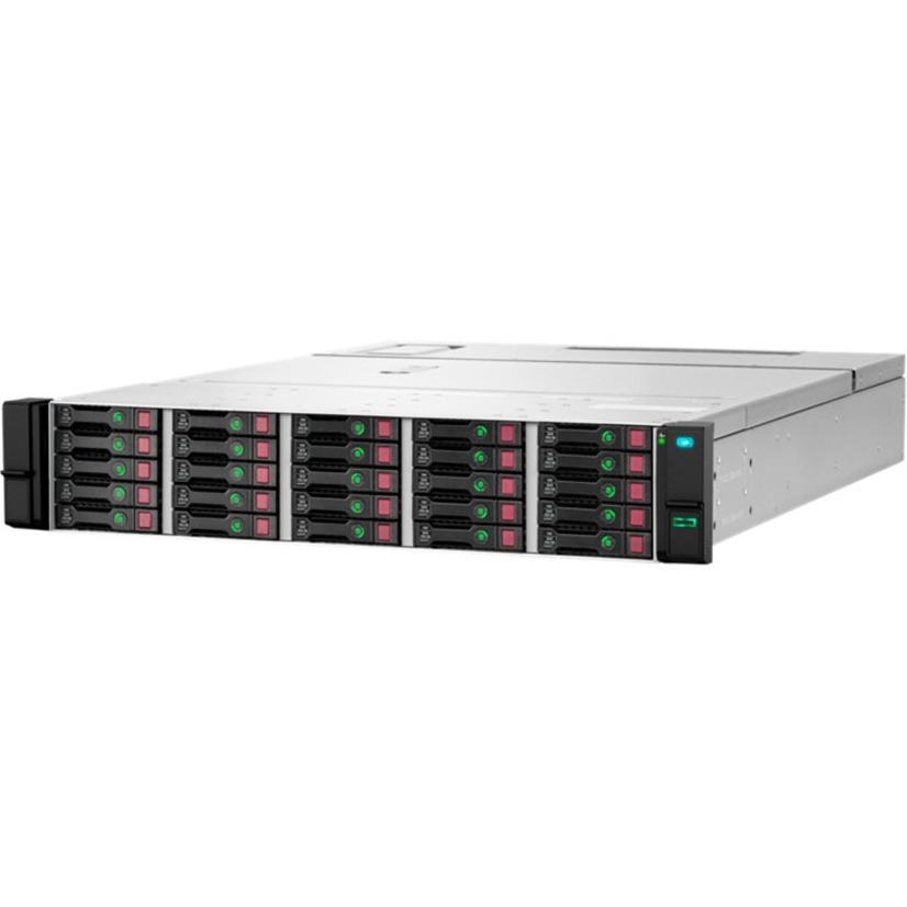 HPE D3710 Drive Enclosure - 12Gb/s SAS Host Interface - 2U Rack-mountable - 25 x HDD Supported - 25 x SSD Supported - 3080 TB Total SSD Capacity Supported - 25 x Total Bay - 25 x 2.5" Bay