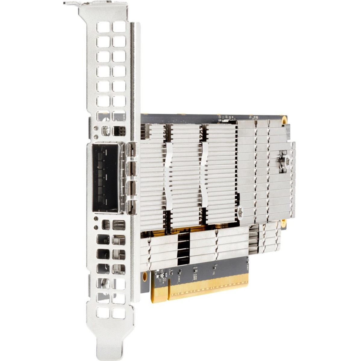 HPE InfiniBand NDR 1-port OSFP PCIe5 x16 MCX75310AAS-NEAT Adapter - PCI Express 5.0 x16 - 1 x Total Infiniband Port(s) - 1 x Total Expansion Slot(s) - OSFP - Plug-in Card