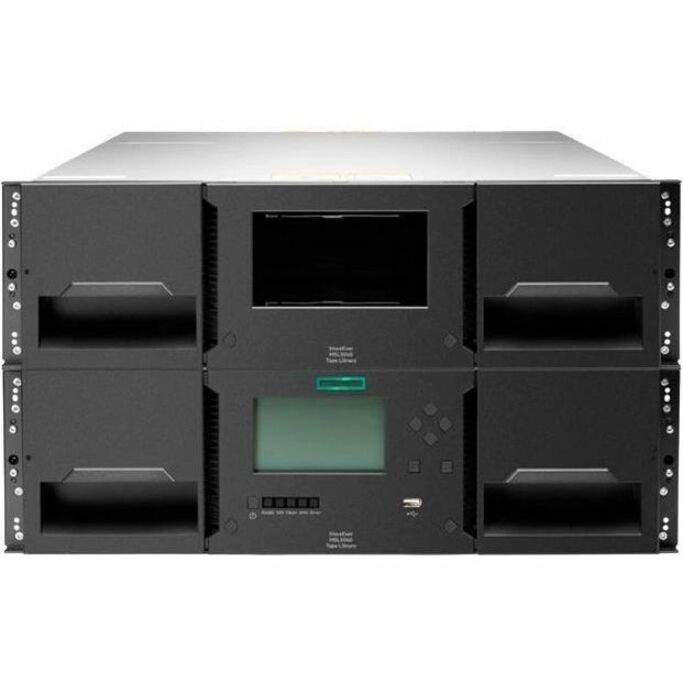 HPE StoreEver MSL3040 Scalable Library Base Module - 40 x Slot - Encryption - 3URack-mountable