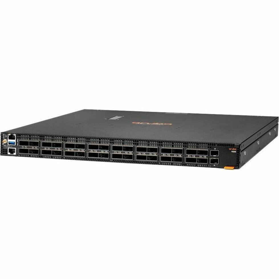 HPE CX 9300 Ethernet Switch - Manageable - 400 Gigabit Ethernet, 10 Gigabit Ethernet - 10GBase-X - 3 Layer Supported - Modular - Optical Fiber - 1U - Rack-mountable - Lifetime Limited Warranty - TAA Compliant