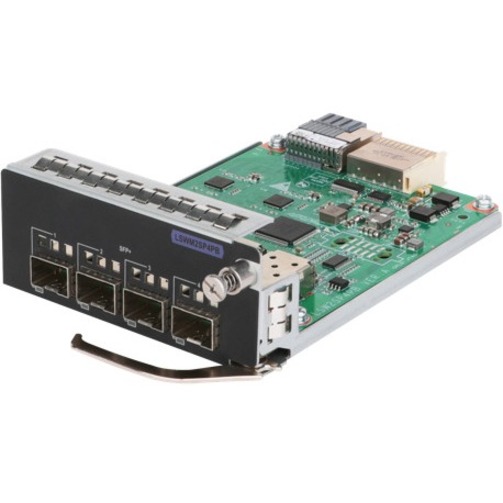 HPE FlexNetwork 5140HI/5520HI/5600HI 4 Port 1/10G SFP Plus Module - For Data Networking, Optical Network10 Gbit/s - 4 x Expansion Slots - SFP+