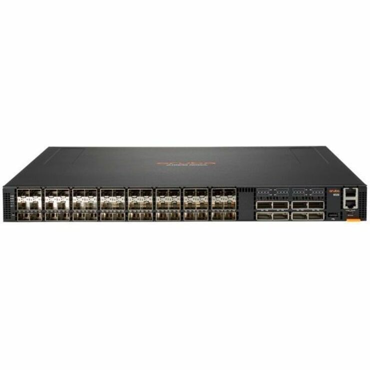 HPE 8325-48Y8C Ethernet Switch - Manageable - 25 Gigabit Ethernet, 100 Gigabit Ethernet - 25GBase-X, 100GBase-X - 3 Layer Supported - Modular - 550 W Power Consumption - Optical Fiber - 1U - Rack-mountable, Cabinet Mount, Surface Mount - Lifetime Limited Warranty - TAA Compliant