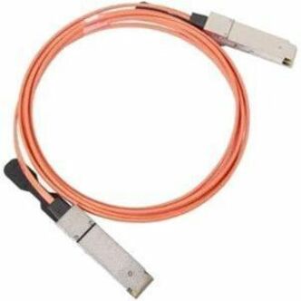 HPE 400G QSFP-DD to 2x QSFP56 200G 15m Active Optical Cable - 49.21 ft Fiber Optic Network Cable for Network Device - First End: 1 x Qsfp-dd network - Second End: 2 x Qsfp56 network - 400 Gbit/s