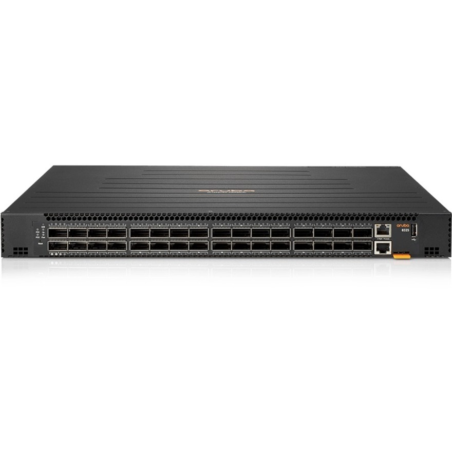 HPE 8325-32C Layer 3 Switch - Manageable - 40 Gigabit Ethernet - 3 Layer Supported - Modular - 618 W Power Consumption - Optical Fiber - 1U - Rack-mountable - TAA Compliant