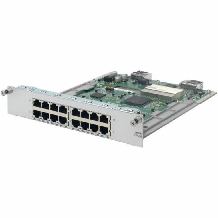 HPE Comware MSR 16-Port Enhanced Async Serial HMIM-V2 Module - For Data Networking - 16 x Serial - Optical Fiber - 16 x Expansion Slots