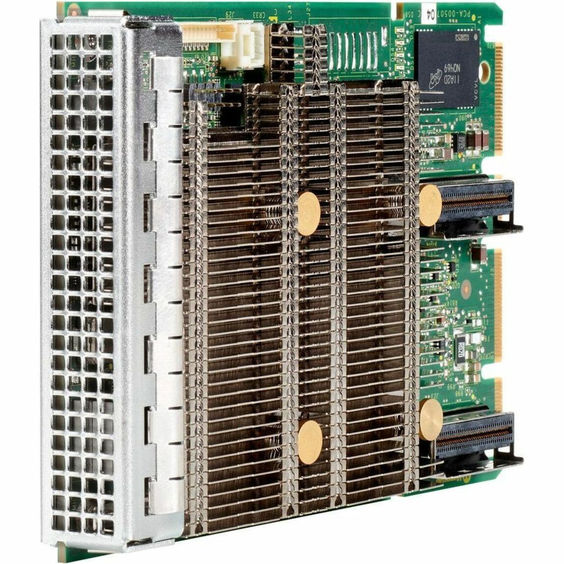HPE SR416ie-m Gen11 x16 Lanes 4GB Cache SPDM Mezzanine Storage Controller - NVMe, Serial ATA/600, 24Gb/s SAS - PCI Express 4.0 x16 - Plug-in Card - RAID Supported - 0, 1, 5, 6, 10, 50, 60, 1 Triple, 10 Triple RAID Level - PC, Linux - 4 GB Flash Backed Cache - SuSE Linux Enterprise Server, Windows Server, Red Hat Enterprise Linux, Ubuntu Linux, VMware ESXi Supported Operating System