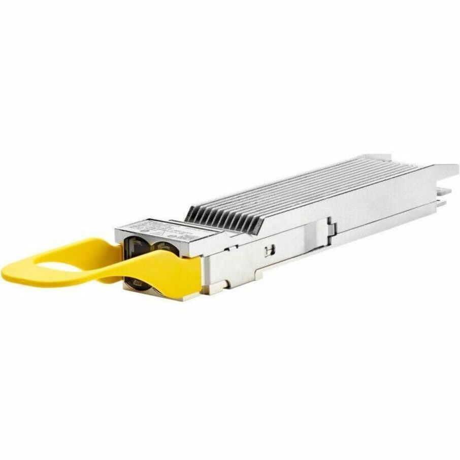 HPE InfiniBand NDR/Ethernet 1x400Gb OSFP Multi-mode 50m HCA-side Transceiver - For Data Networking, Optical Network - 1 x Infiniband 400GBase-X Network - Optical Fiber - Multi-mode - 400 Gigabit Ethernet - 400GBase-X - 400 Gbit/s - 0.05 km Maximum Distance - Plug-in Module