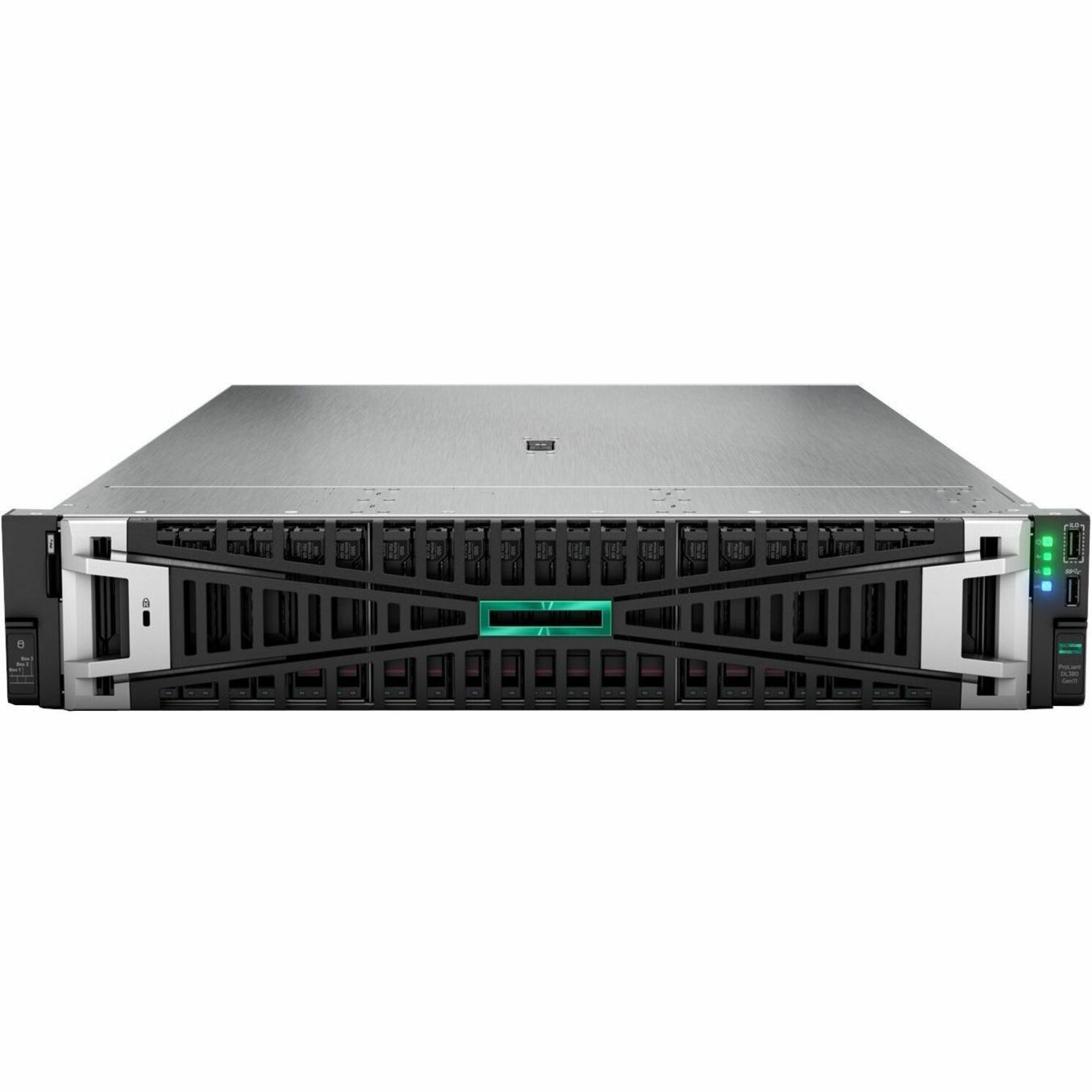 HPE ProLiant DL380 G11 2U Rack Server - 1 Xeon Silver 4410Y 2 GHz - 32 GB RAM - 12Gb/s SAS Controller - Intel Chip - 2 Processor Support - 8 TB RAM Support - DDR5 SDRAM - Gigabit Ethernet - 8 x Total Bay(s) - 8 x SFF Bay(s) - Hot Swappable Bays - 1 x 800 W