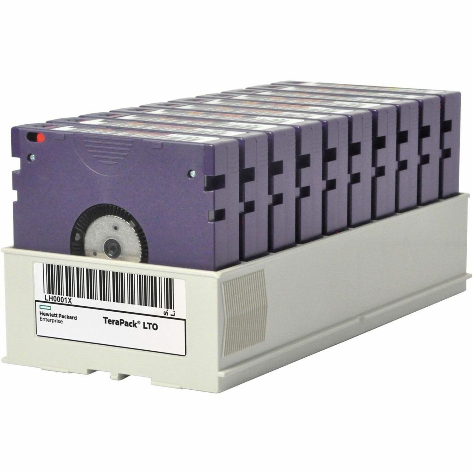 HPE Spectra TeraPack LTO Ultrium Cleaning 10 Cartridges - For Tape Drive, Data Cartridge - Slate Blue - 10 / Pack