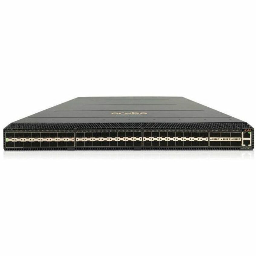 Aruba CX 10000-48Y6C Distributed Services Back-to-Front 6 Fans 2 PSU Switch Bdl - Manageable - 25 Gigabit Ethernet, 100 Gigabit Ethernet - 25GBase-X, 100GBase-X - 3 Layer Supported - Modular - 550 W Power Consumption - Optical Fiber - 1U - Rack-mountable