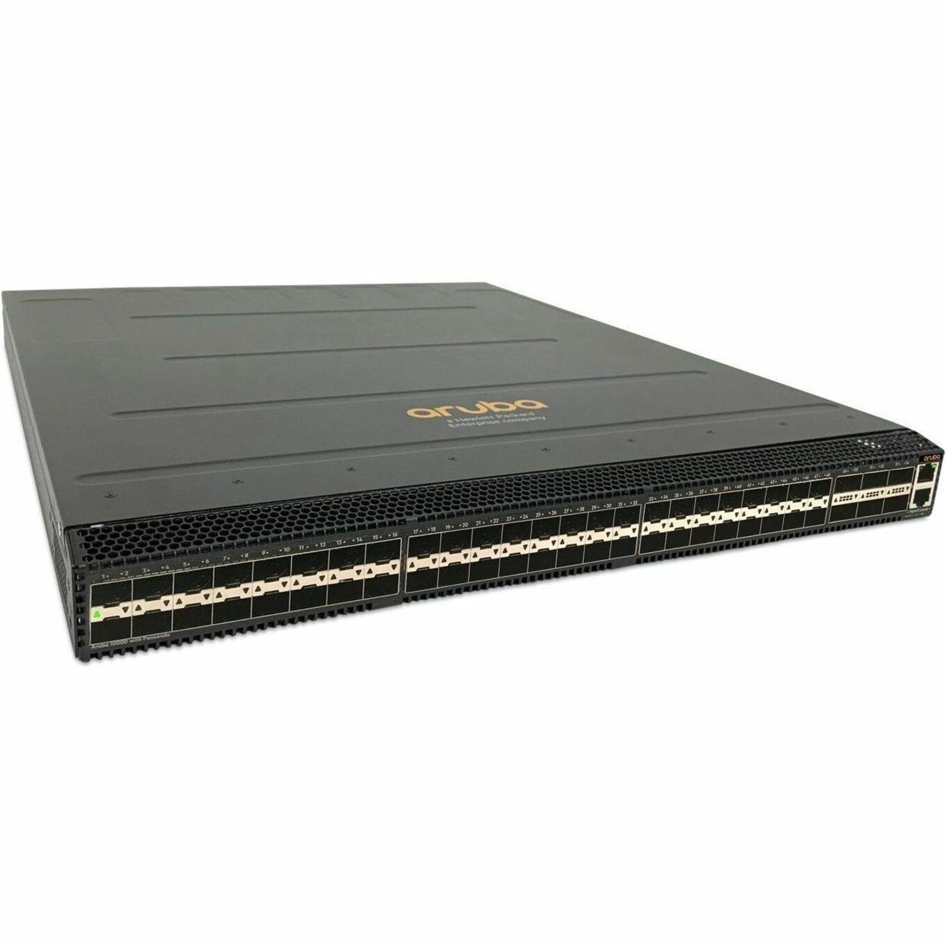 HPE CX 10000-48Y6C Ethernet Switch - Manageable - 25 Gigabit Ethernet, 100 Gigabit Ethernet - 25GBase-X, 100GBase-X - 3 Layer Supported - Modular - 550 W Power Consumption - Optical Fiber - Rack-mountable