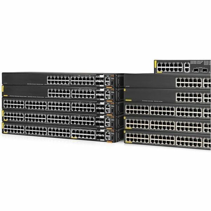 HPE CX 6200F Ethernet Switch - 48 Ports - Manageable - Gigabit Ethernet - 10/100/1000Base-T, 1000Base-X - 3 Layer Supported -