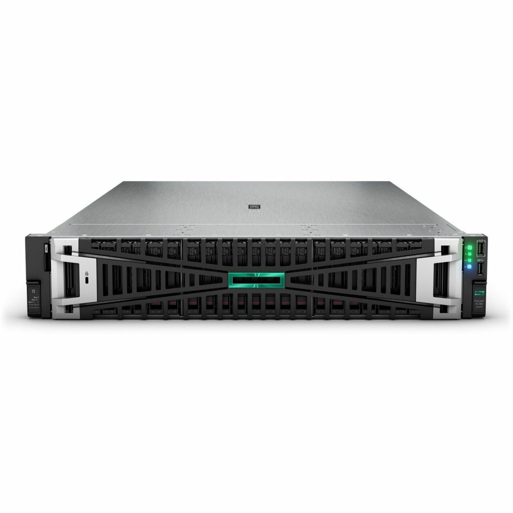HPE ProLiant DL380 G11 2U Rack Server - 1 x Intel Xeon Silver 4416+ 2 GHz - 32 GB RAM - Serial ATA/600 Controller - Intel Chip - 2 Processor Support - 8 TB RAM Support - DDR5 SDRAM - 10 Gigabit Ethernet - 8 x Total Bay(s) - 8 x SFF Bay(s) - 1 x 1000 W - Redundant Power Supply