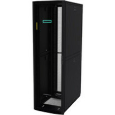 HPE 48U 600mmx1200mm G2 Enterprise Shock Rack - For Server, KVM Switch - 48U Rack Height - Black, Silver - 3000 lb Dynamic/Ro