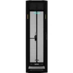 HPE 48U 600mmx1200mm G2 Enterprise Shock Rack - For Server, KVM Switch - 48U Rack Height - Black, Silver - 3000 lb Dynamic/Rolling Weight Capacity - 3000 lb Static/Stationary Weight Capacity