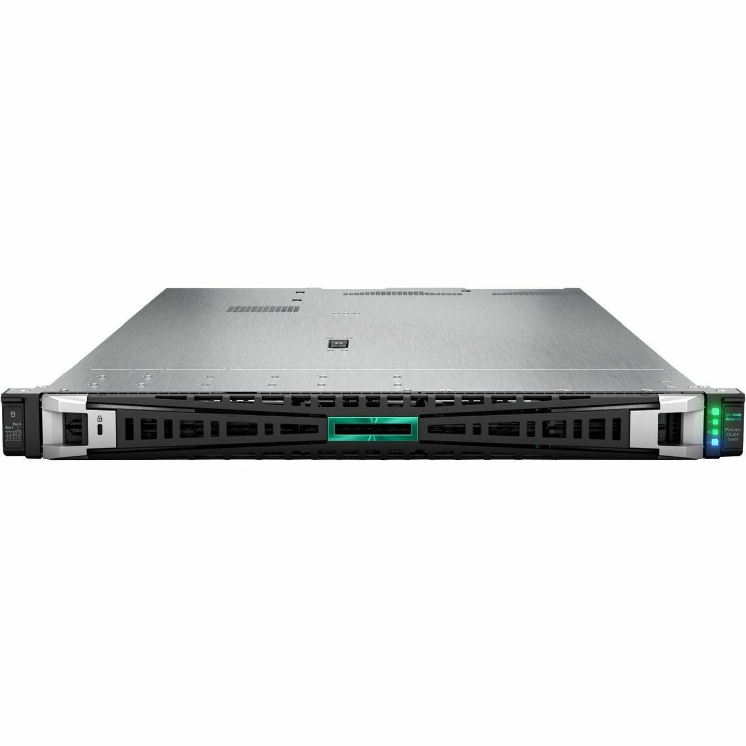HPE ProLiant DL360 Gen11 1U Rack Server - 1 Xeon Gold 5415+ 2.90 GHz - 32 GB RAM - Serial ATA Controller - Intel C741 Chip - 2 Processor Support - 8 TB RAM Support - DDR5 SDRAM - 0, 1, 5, 10 RAID Levels Up to 16 MB Graphic Card - 10 Gigabit Ethernet - 8 x Total Bay(s) - 8 x SFF Bay(s) - Hot Swappable Bays - 1 x 800 W
