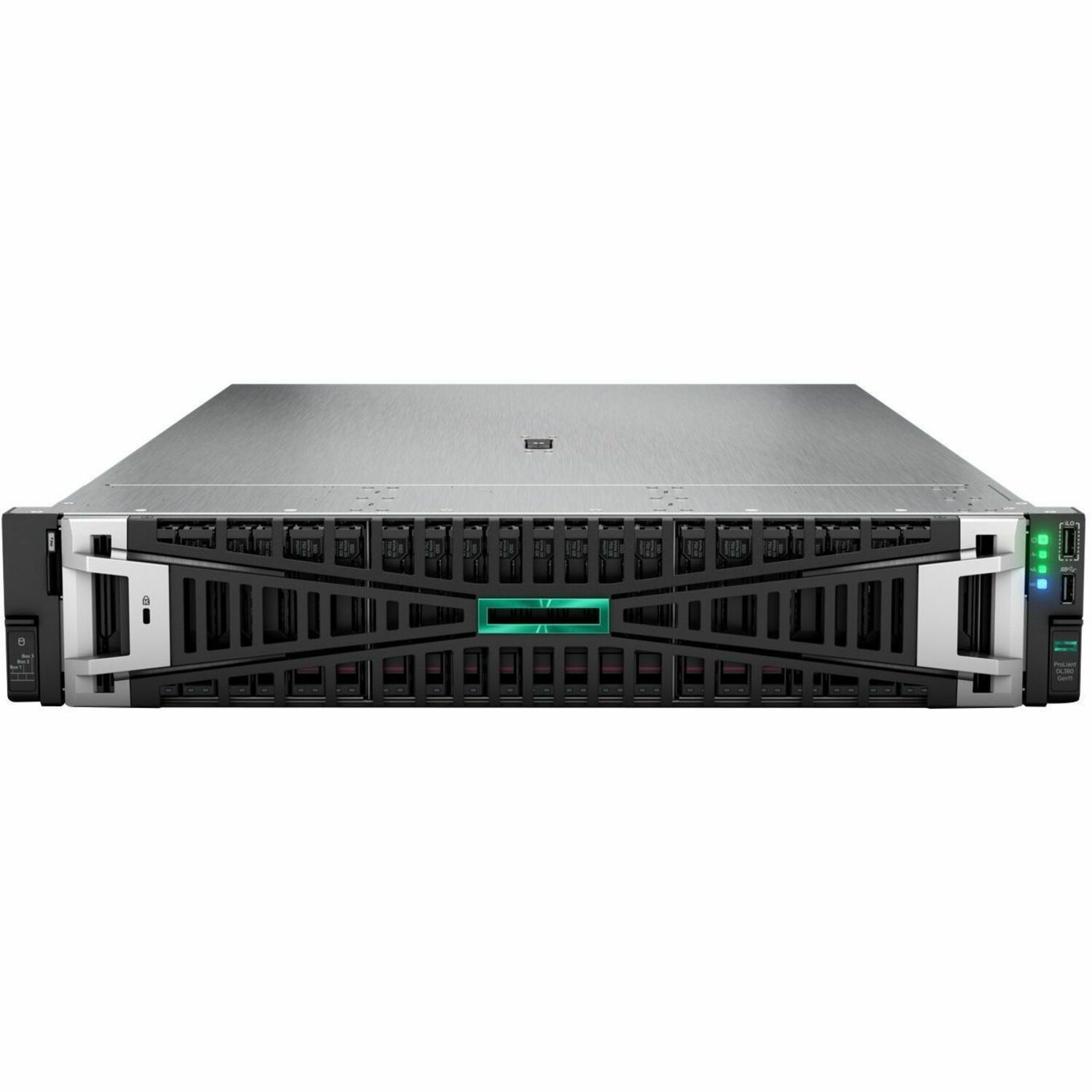 HPE ProLiant DL380 G11 2U Rack Server - 1 Xeon Gold 5418Y 2 GHz - 64 GB RAM - Serial ATA Controller - Intel C741 Chip - DDR5 SDRAM Up to 16 MB Graphic Card - 10 Gigabit Ethernet - 8 x Total Bay(s) - 8 x SFF Bay(s) - Hot Swappable Bays - 1 x 1000 W