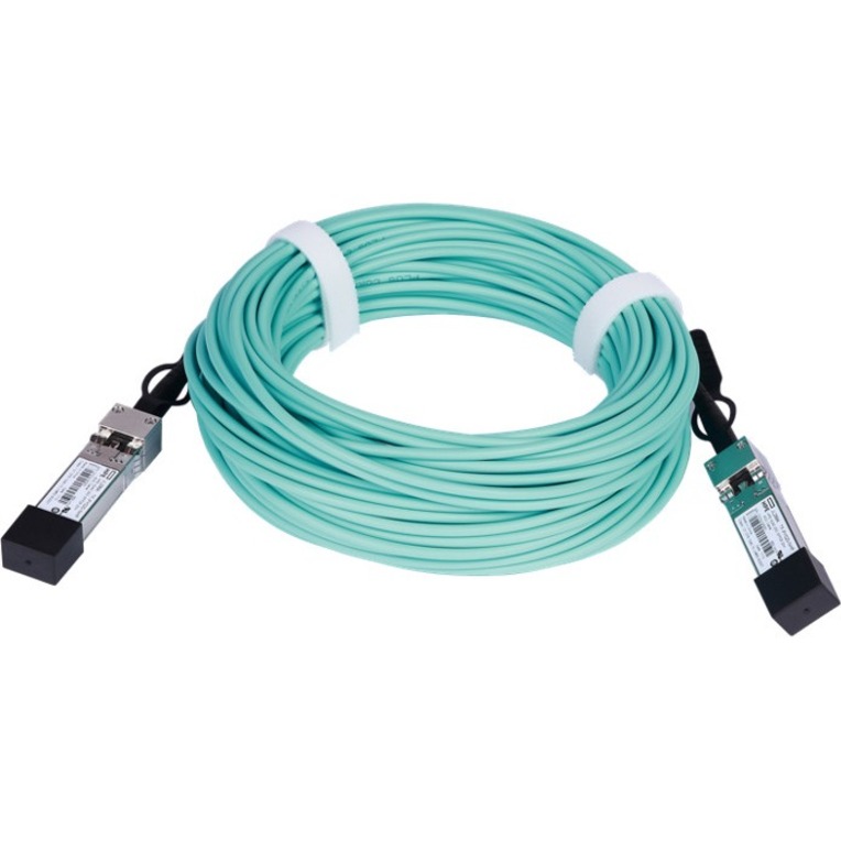 HPE X2A0 25G SFP28 to SFP28 20m Active Optical Cable - 65.62 ft Fiber Optic Network Cable for Network Device, Switch - First End: 1 x SFP28 Network - Second End: 1 x SFP28 Network - 25 Gbit/s