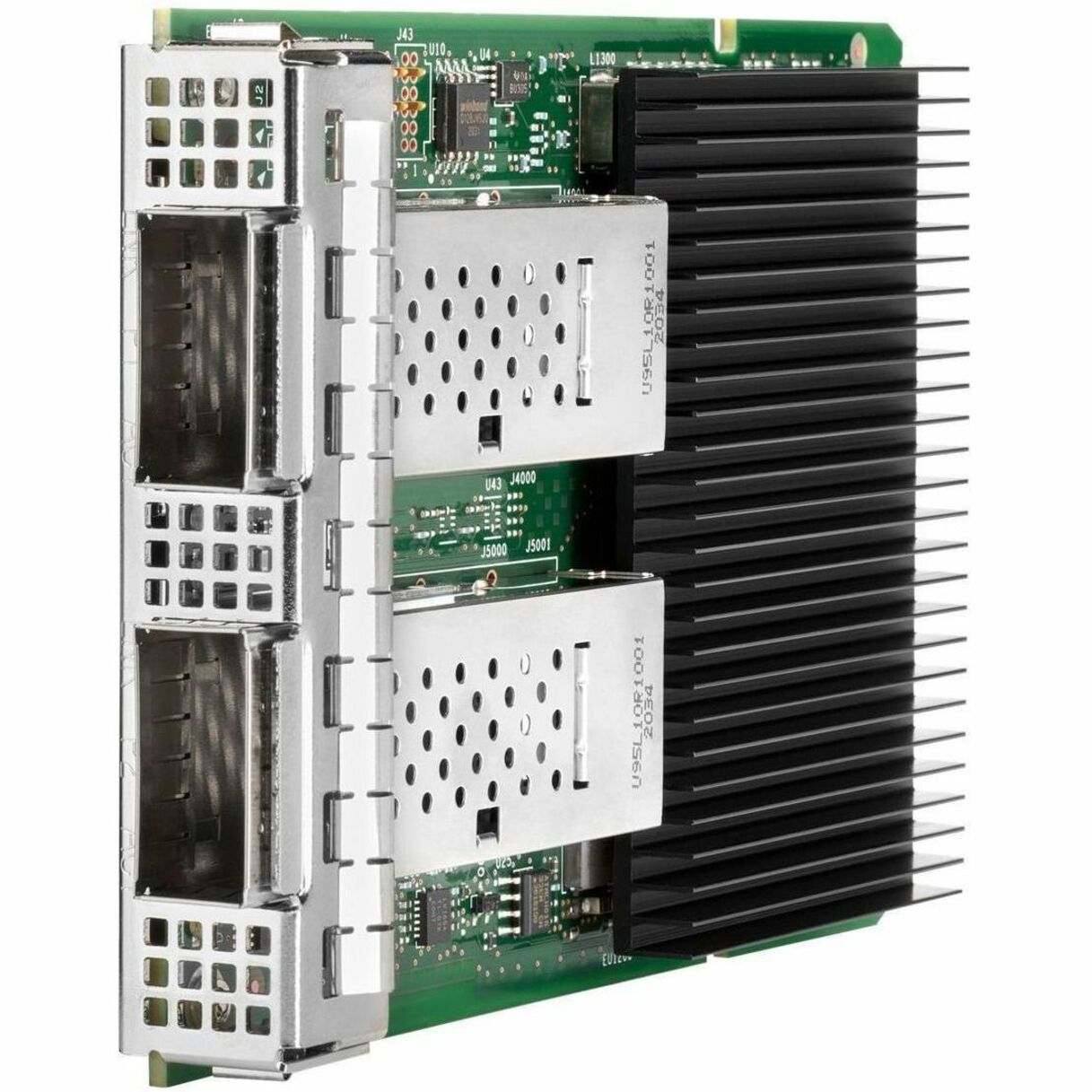 HPE Intel E810-CQDA2 Ethernet 100GB 2-Port QSFP28 OCP3 Adapter For HPE (P22767-B21) - PCI Express 4.0 x16 - 100 Gbit/s Data Transfer Rate - 2 Port(s) - Optical Fiber - 100GBase-X - QSFP28 - OCP 3.O