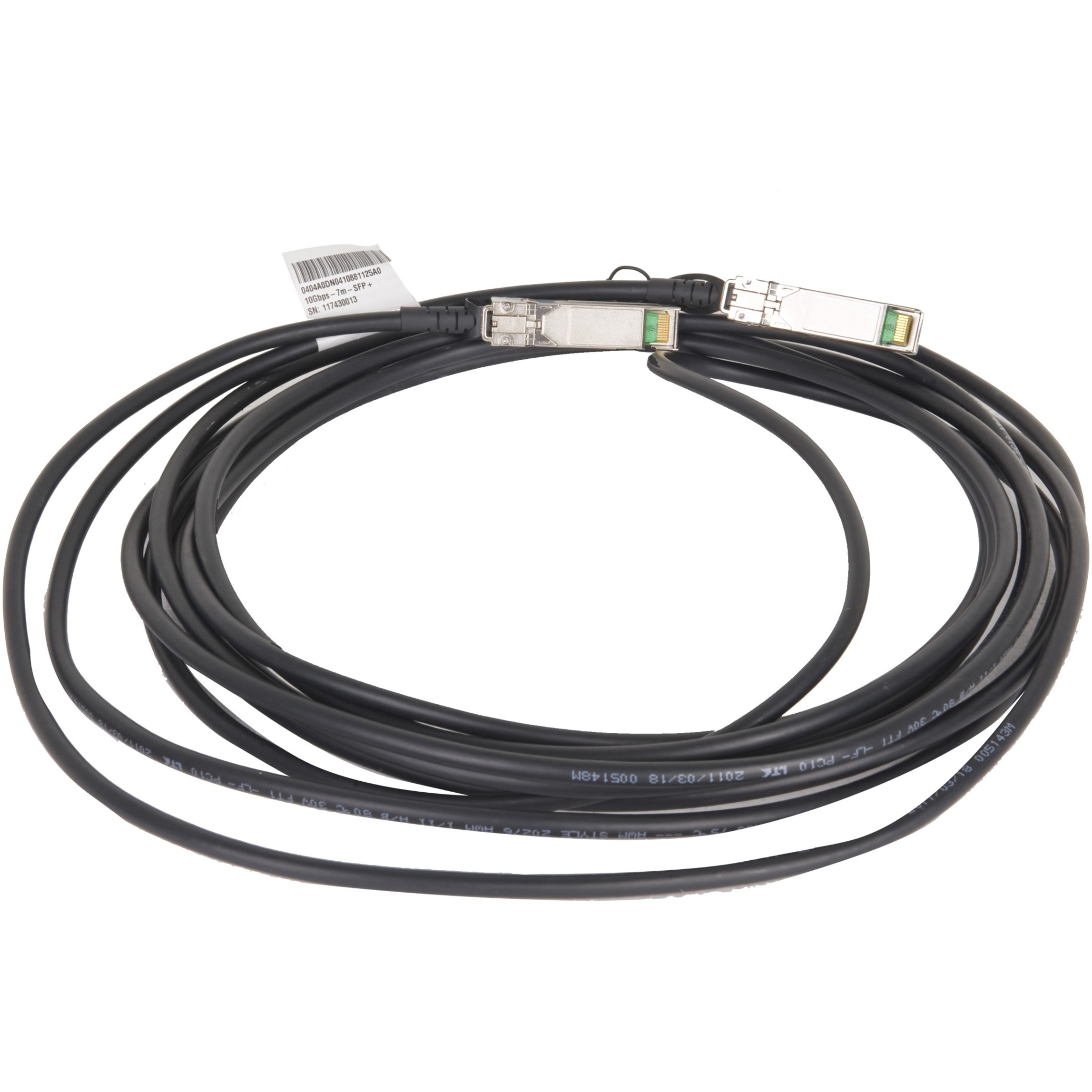 HPE SFP+ Network Cable - 22.97 ft SFP+ Network Cable for Network Device, Switch