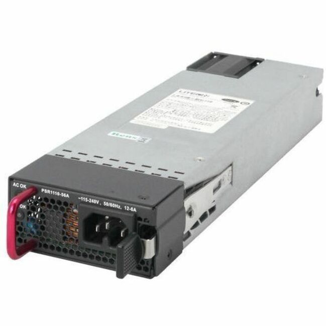 HPE Networking X362 1110W 115-240VAC to 56VDC PoE Power Supply - 120 V AC, 230 V AC Input - 56 V DC Output - 1110 W