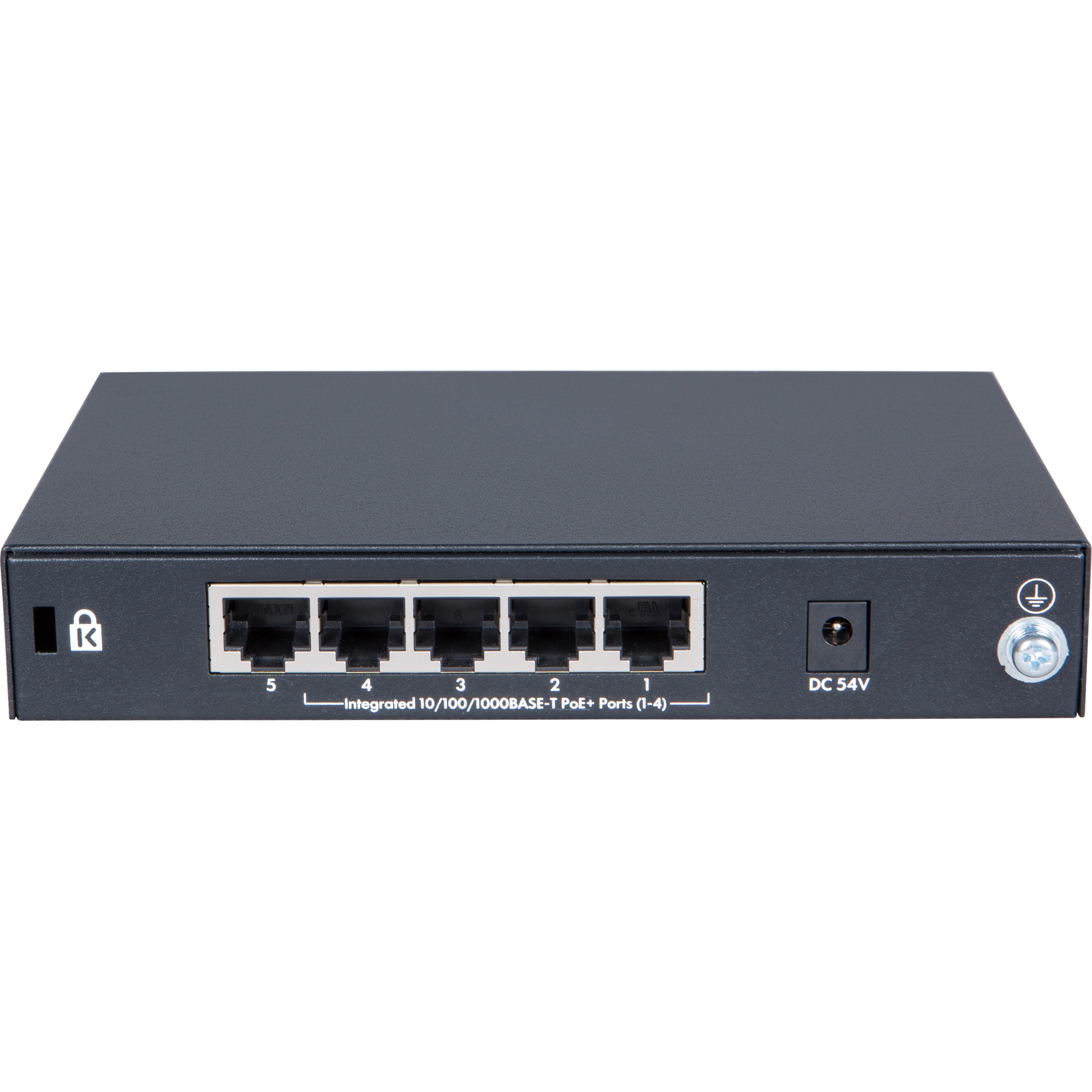 HPE OfficeConnect 1420 5G PoE+ (32W) Switch - 5 Ports - Gigabit Ethernet - 10/100/1000Base-TX - Refurbished - 2 Layer Support