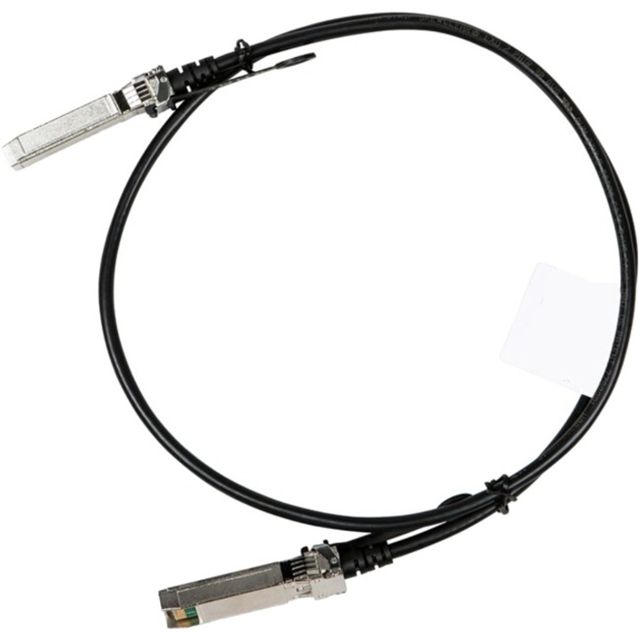 HPE 25G SFP28 to SFP28 0.65m Direct Attach Cable - 2.13 ft SFP28 Network Cable for Network Device, Switch - First End: SFP28 Network - Second End: SFP28 Network - 25 Gbit/s - Black