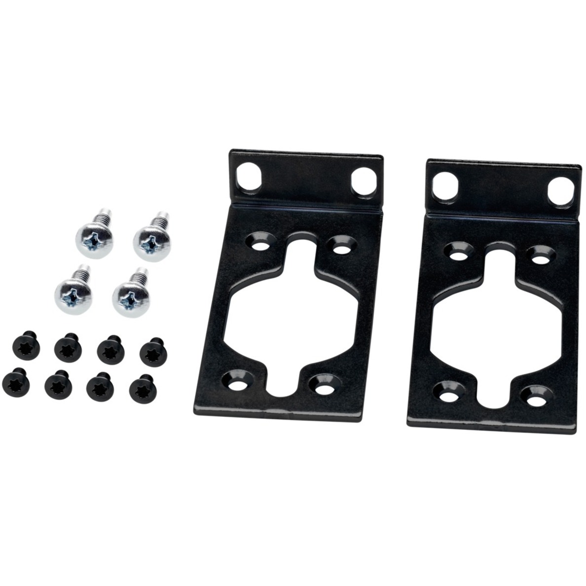 HPE X412 Rack Mount for Switch - Black, Silver - 1