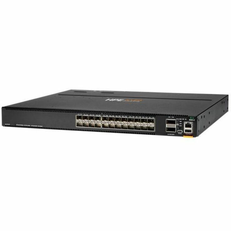 HPE 8360v2- 24XF2C Ethernet Switch - Manageable - 10 Gigabit Ethernet, 100 Gigabit Ethernet - 10GBase-X, 100GBase-X - Refurbished - 3 Layer Supported - Modular - 375 W Power Consumption - Optical Fiber - 1U - Rack-mountable - TAA Compliant