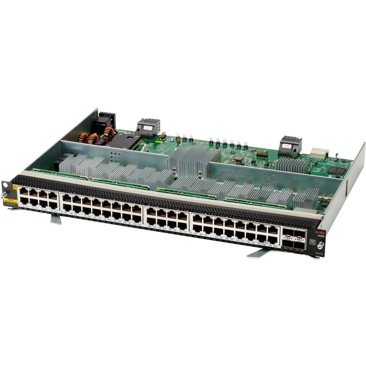HPE Expansion Module - For Data Networking, Optical Network - 48 x Network - Optical Fiber2.5 Gigabit Ethernet, Gigabit Ethernet, 5 Gigabit Ethernet - 4 x Expansion Slots