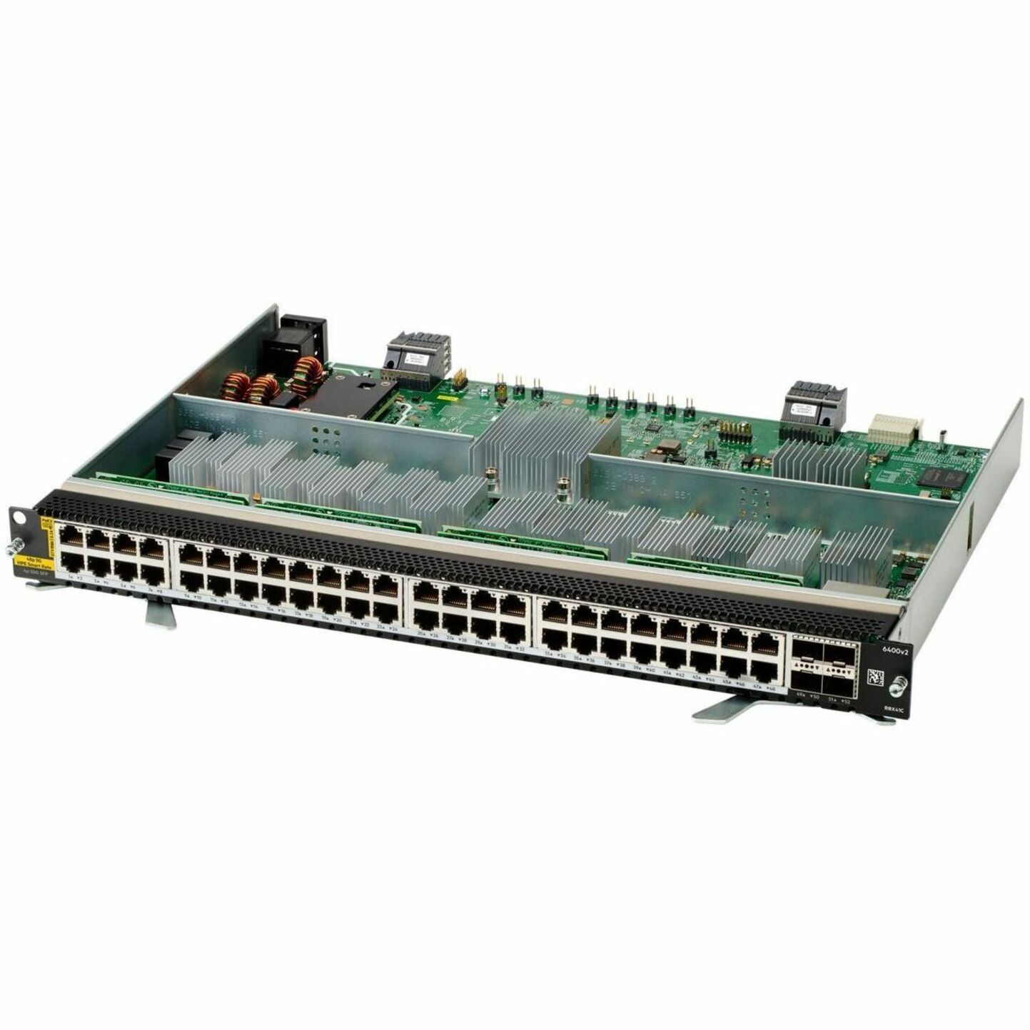 Aruba Expansion Module - For Data Networking, Optical Network - 48 x Network - Optical Fiber2.5 Gigabit Ethernet, Gigabit Ethernet, 5 Gigabit Ethernet5 Gbit/s - 4 x Expansion Slots - SFP56