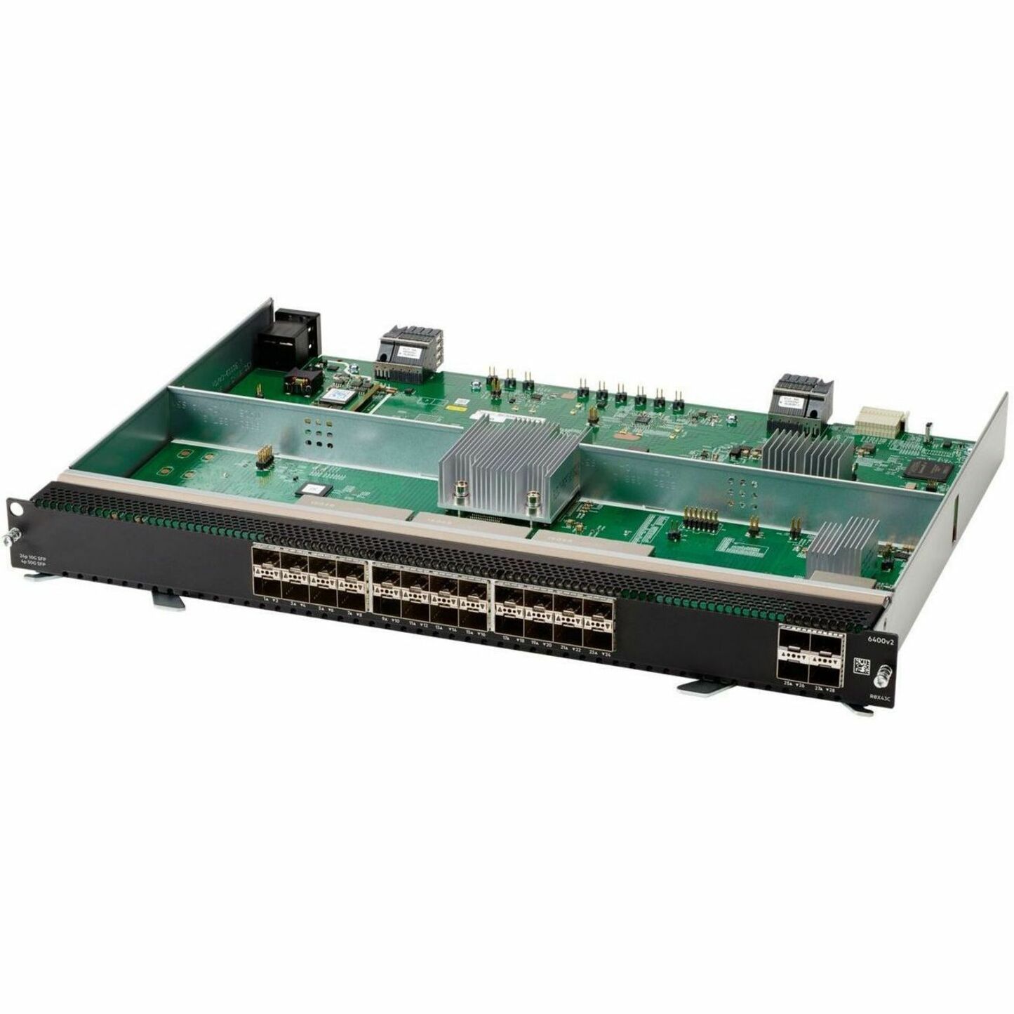 Aruba 6400 24-port SFP+ and 4-port SFP56 v2 Module - For Optical Network, Data Networking - 28 x Expansion Slot - Optical Fiber - 28 x Expansion Slots - SFP+, SFP56