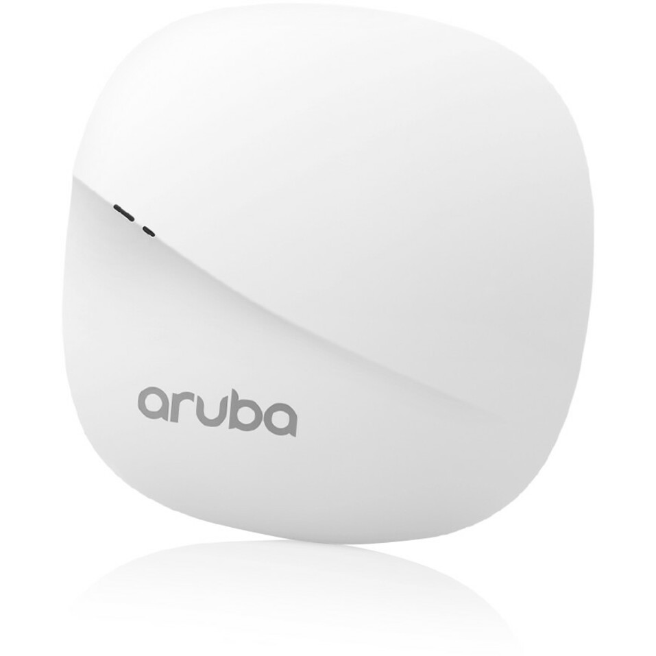 Aruba AP-303P Dual Band Wi-Fi 5 IEEE 802.11ac 1.20 Gbit/s Wireless Access Point - 2.40 GHz, 5 GHz - MIMO Technology - 2 x Network (RJ-45) - Gigabit Ethernet - PoE Ports - T-bar Mount, Ceiling Mountable, Wall Mountable, Rail-mountable