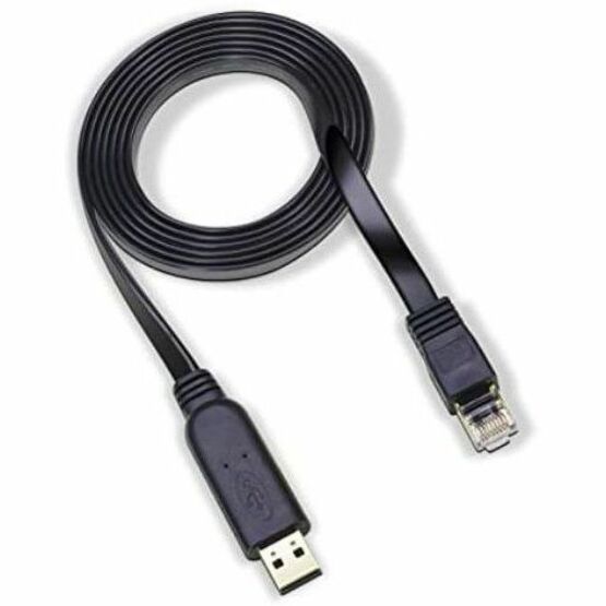 Aruba Networking USBA-RJ45 PIN3TX-6RX 2.5m Cable - 8.20 ft RJ-45/USB Network Cable for Network Device - First End: 1 × USB 2.0 Type A - Male - Second End: 1 × RJ-45 Network - Male - Black