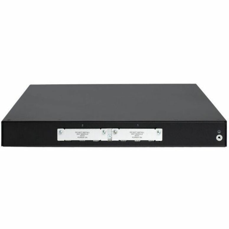HPE FlexNetwork MSR1002X 4 AC Router - 5 Ports - 4 RJ-45 Port(s) - 1 WAN Port(s) - Management Port - 3 SFP (mini-GBIC) Slots, Smart Interface Card (SIC) Slots - 1 GB - Gigabit Ethernet - IEEE 802.1D, IEEE 802.1w, IEEE 802.1s, IEEE 802.1Q, IEEE 802.1x, IEEE 802.1p - 1U - Rack-mountable, Desktop - 1 Year