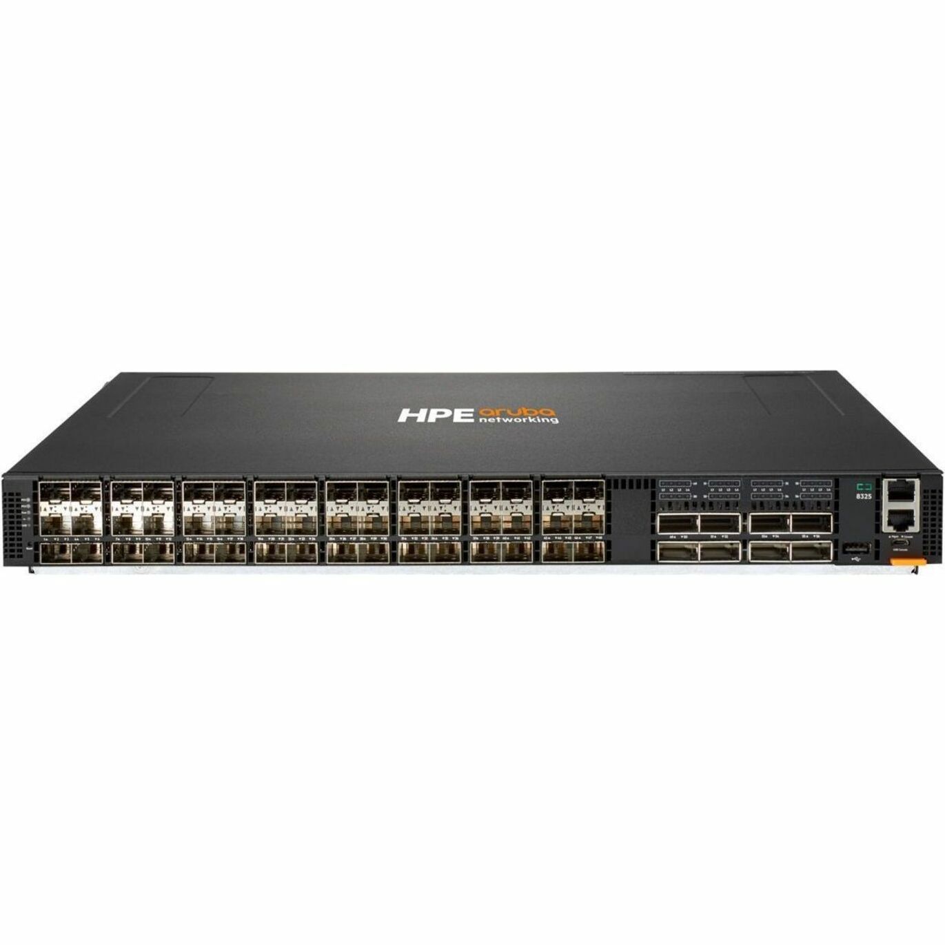 Aruba CX 8325-48Y8C Ethernet Switch - Manageable - 25 Gigabit Ethernet, 100 Gigabit Ethernet - 25GBase-X, 100GBase-X - Remanufactured - 3 Layer Supported - 618 W Power Consumption - Optical Fiber - 1U - Compact, Rack-mountable