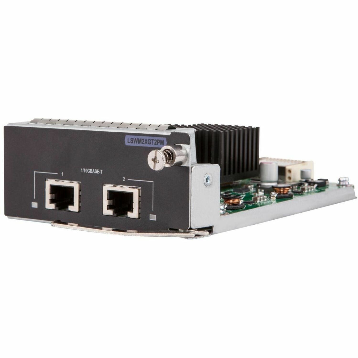 HPE Comware Module 2p 10GBASE-T MACsec 5140/5520 - For Data Networking - 2 x 10GBase-T Network - Twisted Pair10 Gigabit Ethernet - 10GBase-T - 10 Gbit/s - Plug-in Module