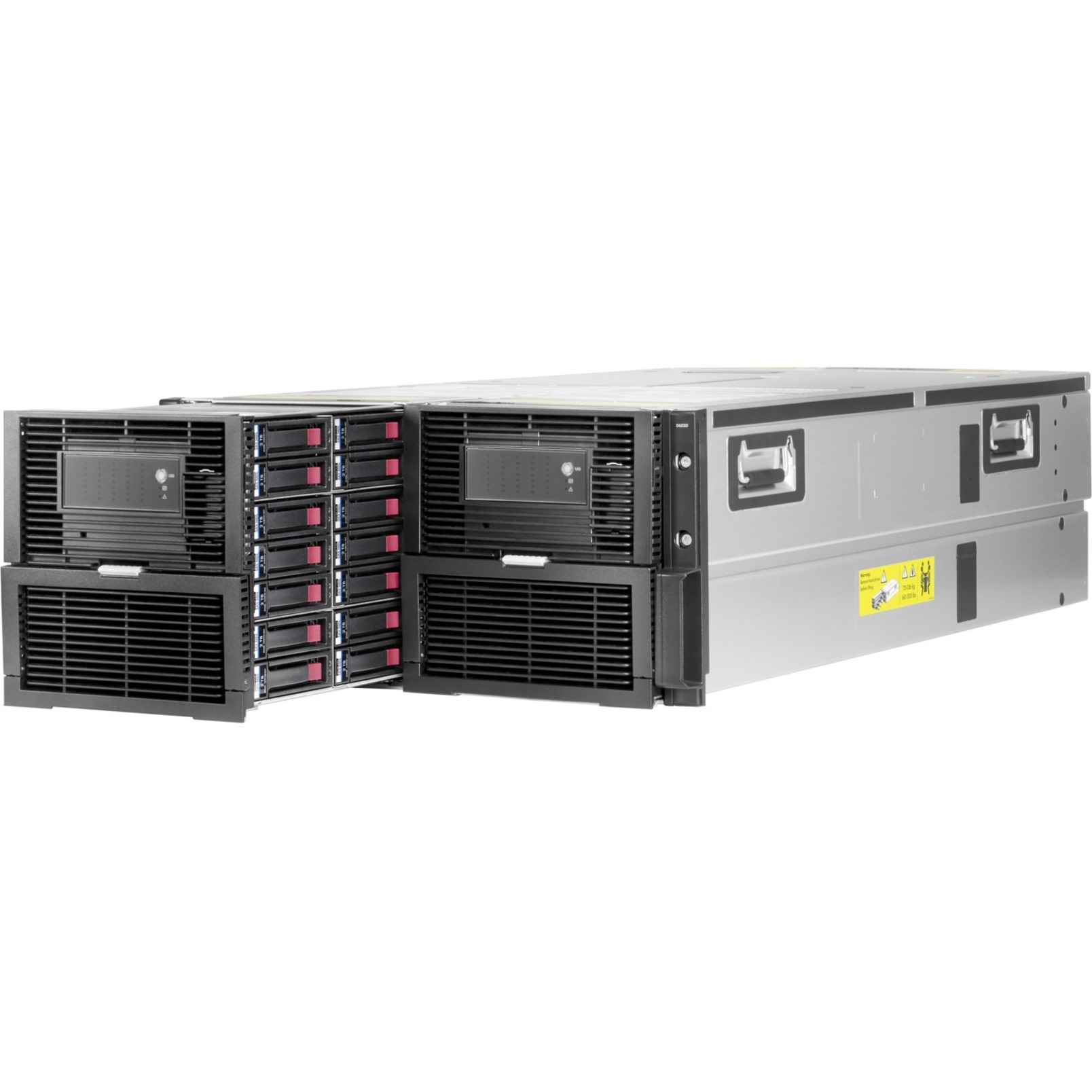 HPE D6020 Drive Enclosure - 12Gb/s SAS Host Interface - 5U Rack-mountable - 70 x HDD Supported - 70 x Total Bay - 70 x 3.5" Bay